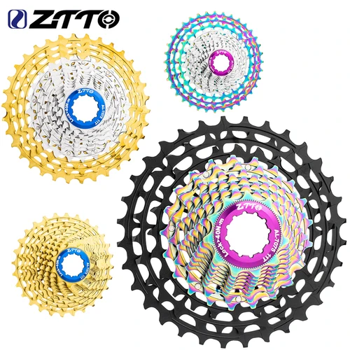 Imagen 2 del producto ZTTO-Cassette para bicicleta de carretera, 11 velocidades, 12 velocidades, CNC, bicicleta de grava, ultraligera, 11S, rueda libre, volante 22S, piñón K7 de 12V