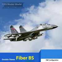 Fms J 11BS Combined Fixed Wing Aircraft Model Attack Fighter RC Airplane Double 70 Channel Simulation Fighter Model Toy