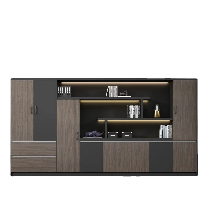 Modern Wooden Archives Office Furniture Contemporary File Cabinets For Organizing Documents