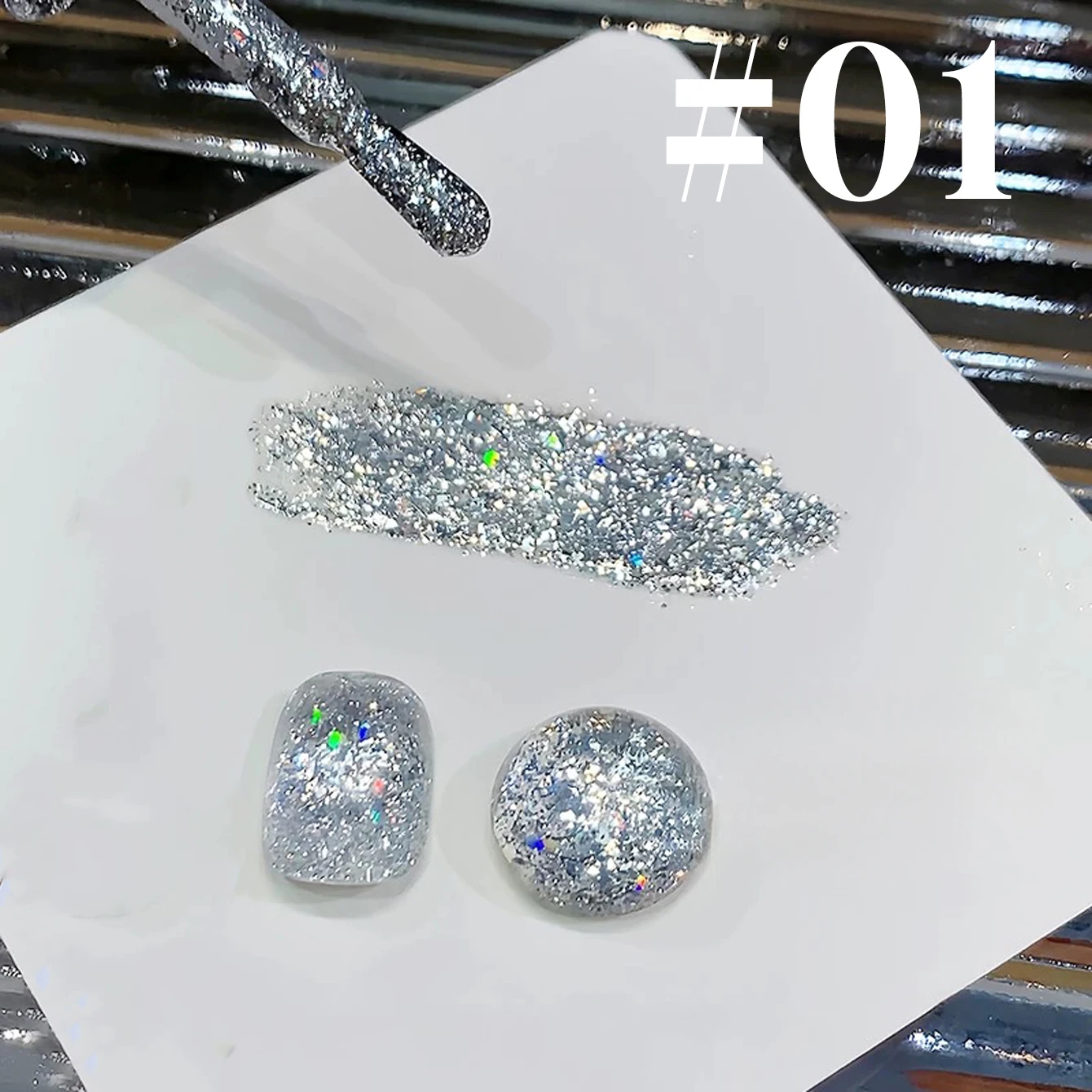 12 مللي 1 قطعة أساسيات الشاطئ مبيعا نجوم عقد القمر الماس هلام طلاء الأظافر الصيف الأظافر الأبيض سبعة ألوان بريق