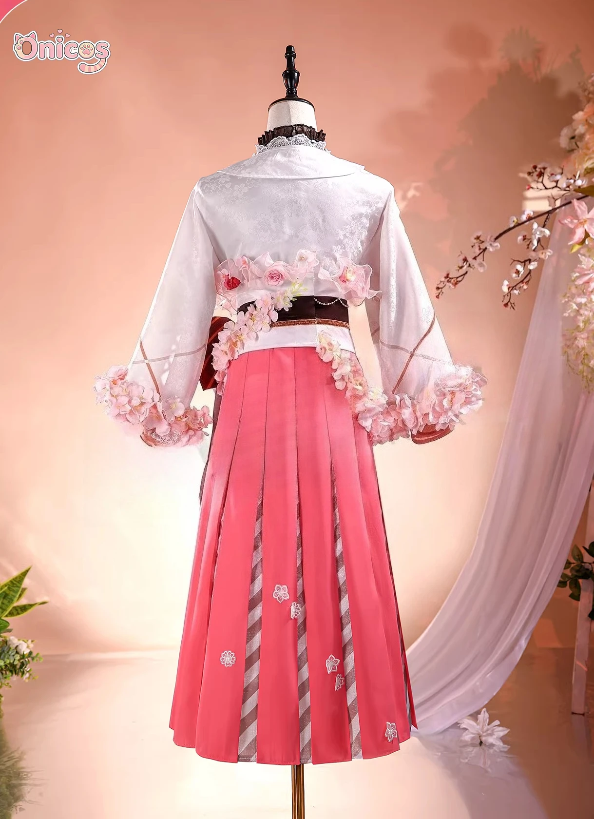 

Agent of the Four Seasons Hinagiku Kayou Cosplay Costumes Spring Flower God Theme and Wind Improvement Dress Onicos