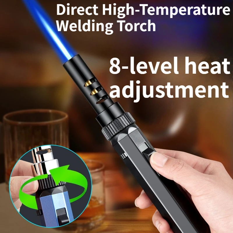 

Outdoor Camping Barbecue Portable Direct Charge High Temperature Welding Gun Lighter Kitchen Inflatable Flame Igniter
