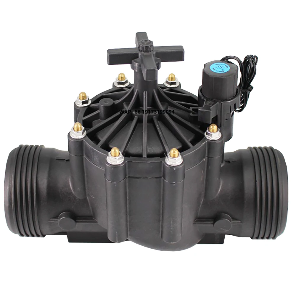 

Manual Switch Solenoid Valves for Agricultural Greenhouses 3-inch 4-inch with Flow Regulation Flange Internal Wire Connection