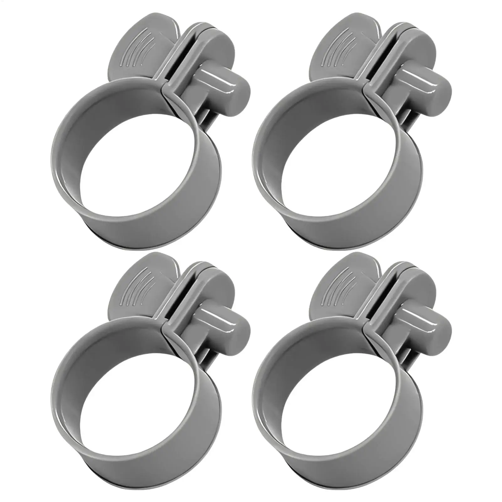 Adjustable Plastic Hose Clamps Pool Filter Pump Connector Clips for Ground Swimming Pool Hot Tub Hose Repair Set Pack Kit