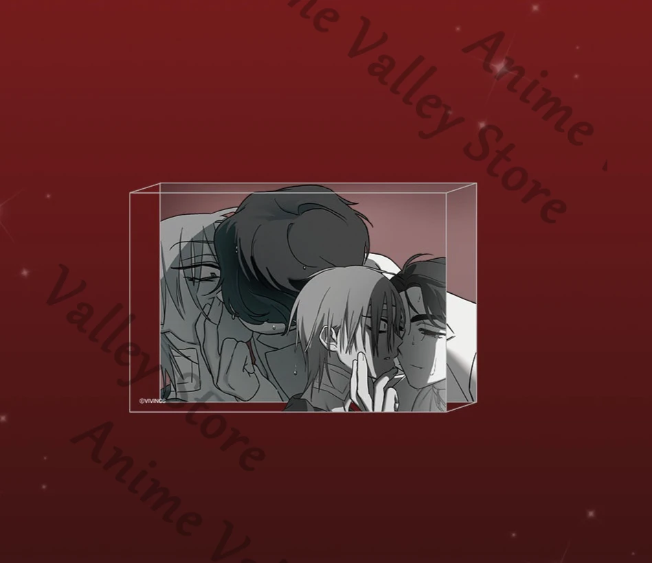 

Genuine Anime Alien Stage Ivan Till Luka Sua Karmic Angel Series Cosplay Acrylic Card Bricks Cartoon Stand Figure Standing Sign