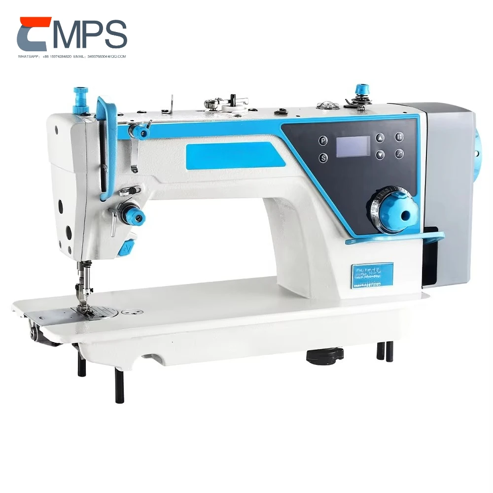 Direct Drive Single Needle Lockstitch Sewing Machine with Table New Sewing Machine Industrial Straight Sewing Machine