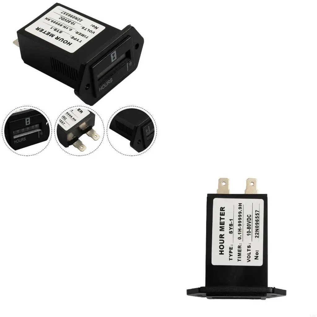 

Цифровой часовой метр ЖК-токкумулят таймер для экскаватора трактора-дизельный двигатель