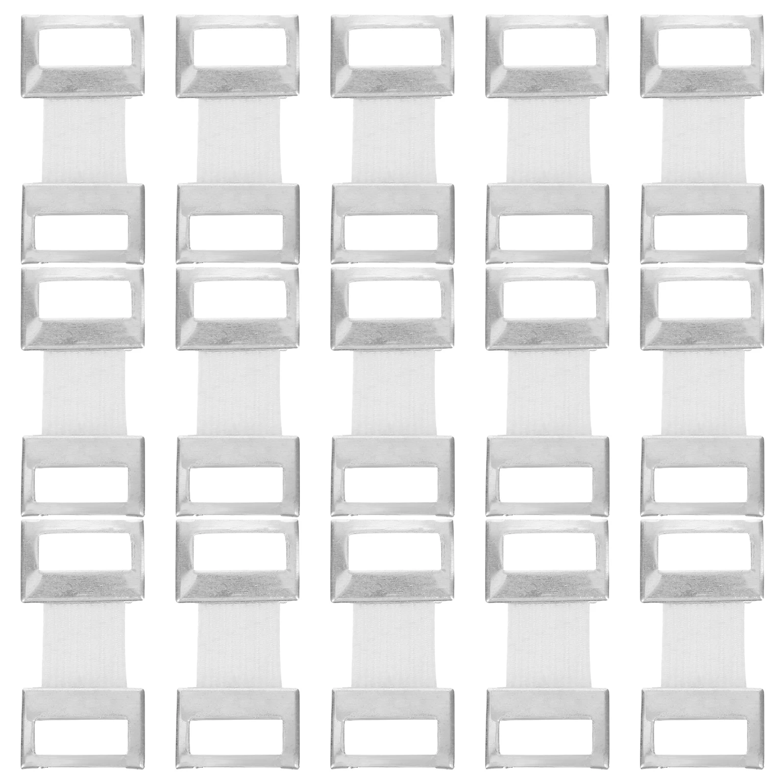 

50 Pcs Bandage Clips Buckle Aluminum Alloy Fixing Clamp for Sports Easy Adjust Firm Support Compression Wrap Elastic