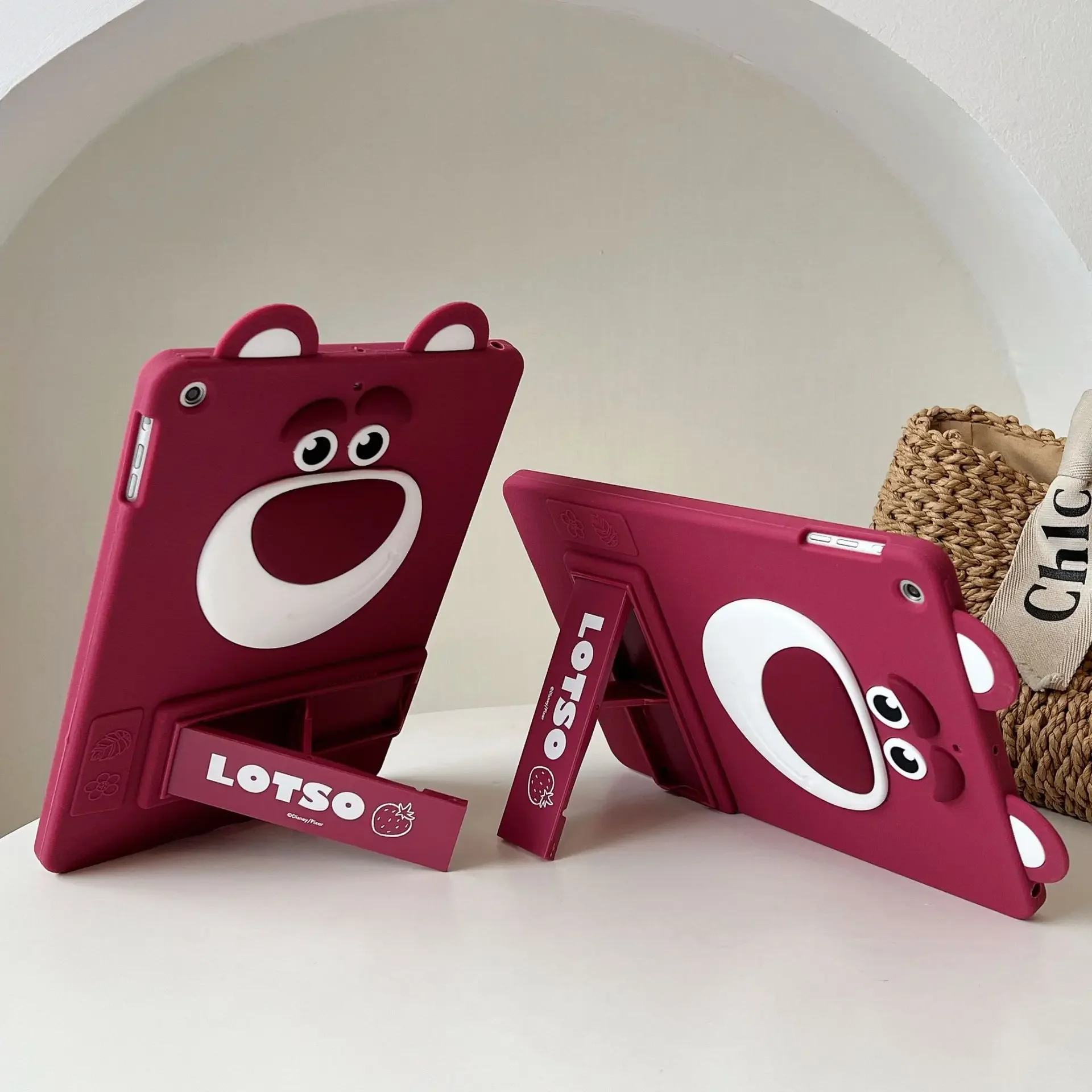 Lotso-funda de mesa con soporte para iPad Mini6 4 10th Pro11 Air 4 5 10,9 Air 3 Pro 10,5 Air 2 1 9,7 10,2 9th 8th, funda portátil de astronauta