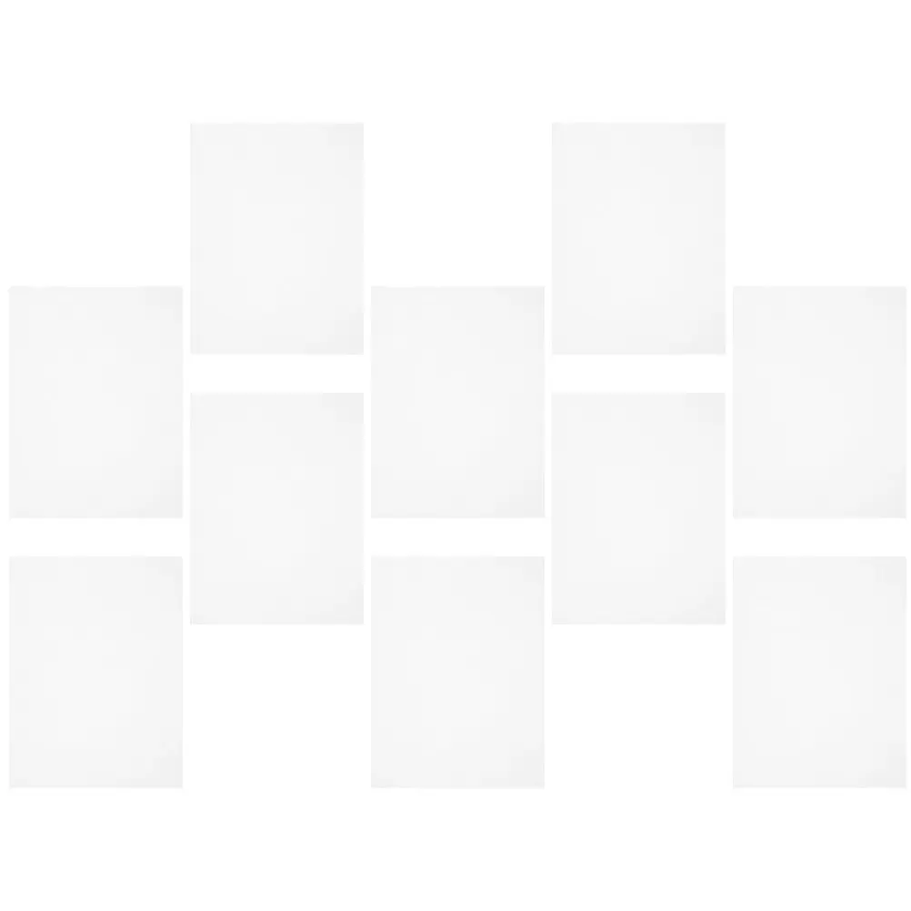 

10Pcs Shredder Oil Lubricant Sheets Paper Lubricating Sheets Prevent Electric Accumulation Extend Shredder Life