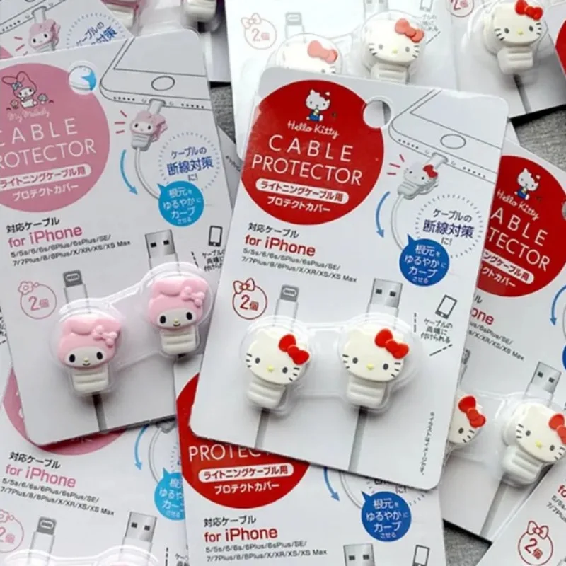 Sanrio Apple Winder, Charging Head, Charger Case, Hub Storage, Cable Manager, Data Cable Case