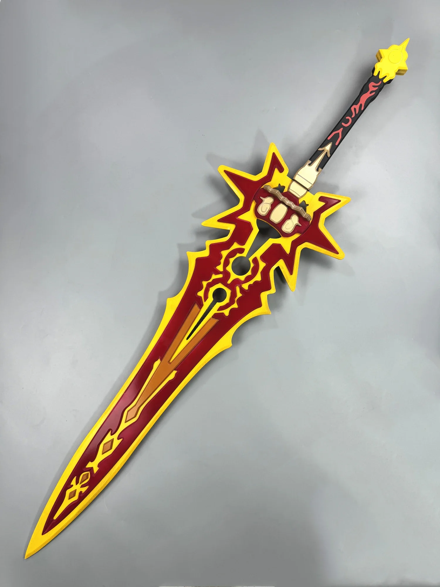 Mavuika Sword Game Genshin Impact Cosplay Props Halloween Christmas Fancy Party Costumes Accessories