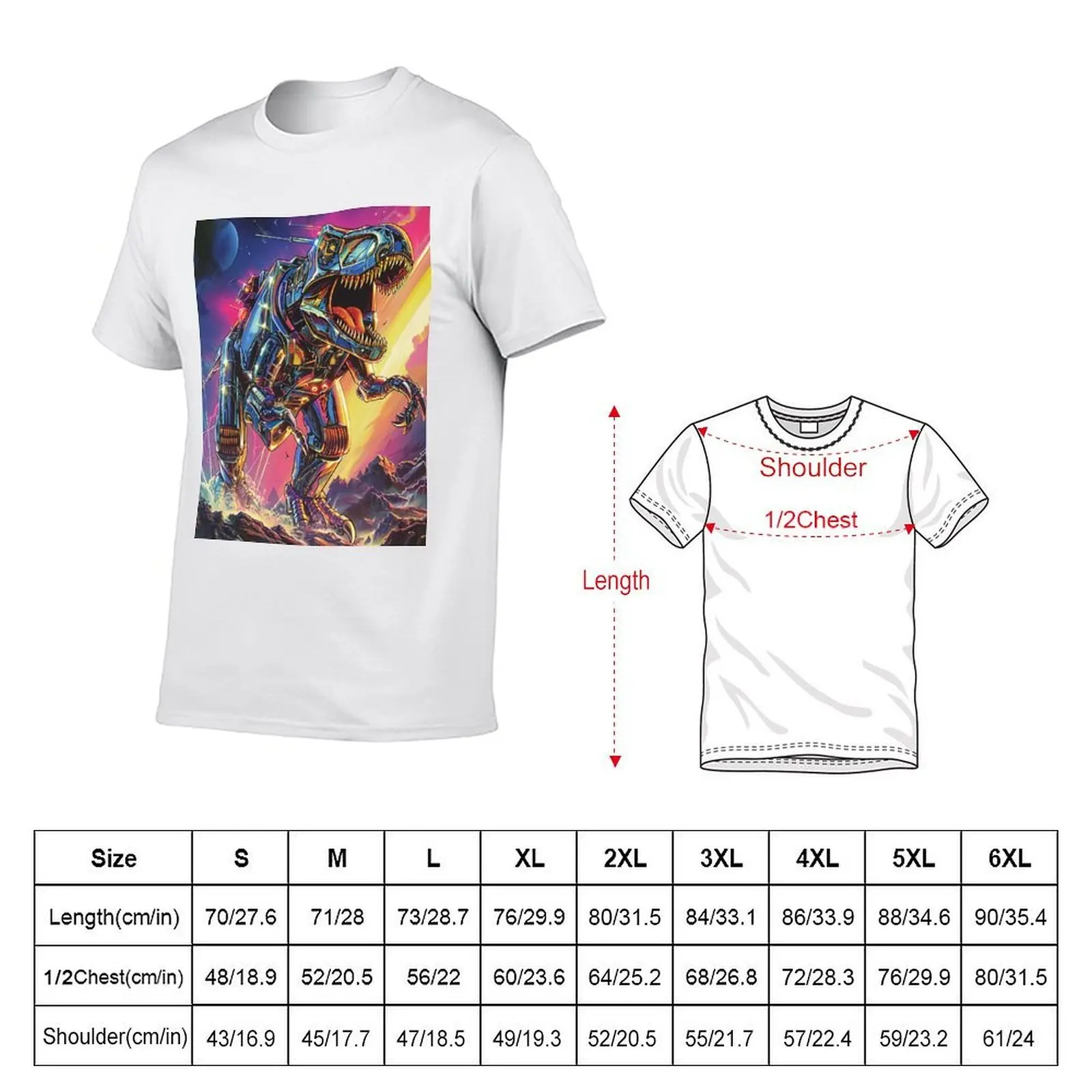 Mecha T-Wrecks T-Shirt printed t shirts for man man t shirt summer T-Shirt