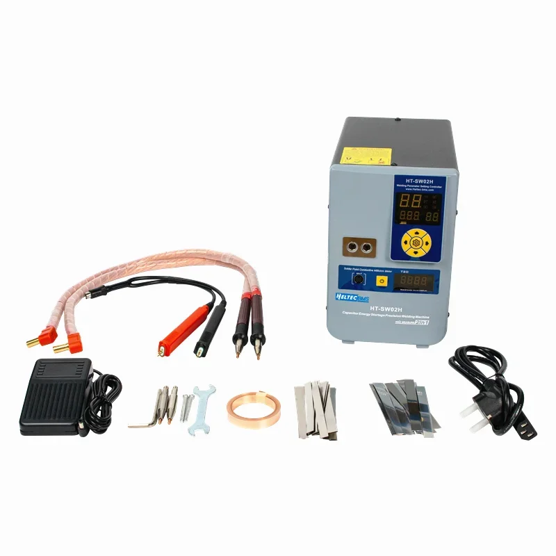 Heltecbms HT-SW02H 42KW 7000A batteria ad alta potenza saldatrice a punti saldatrice saldatura rame/alluminio/Test di resistenza al nichel