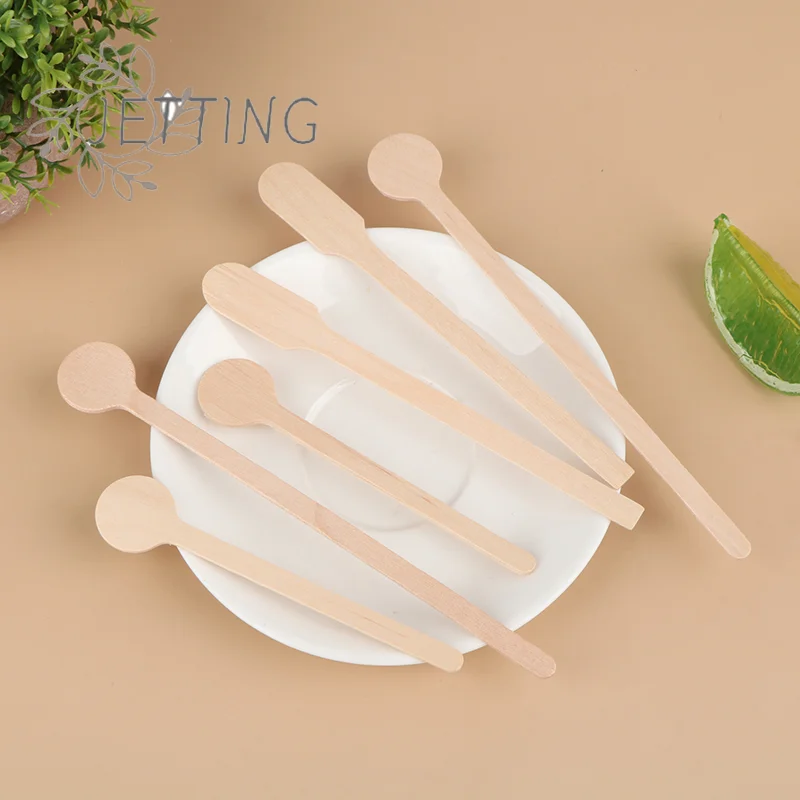 Hot 100Pcs Wooden C… - image