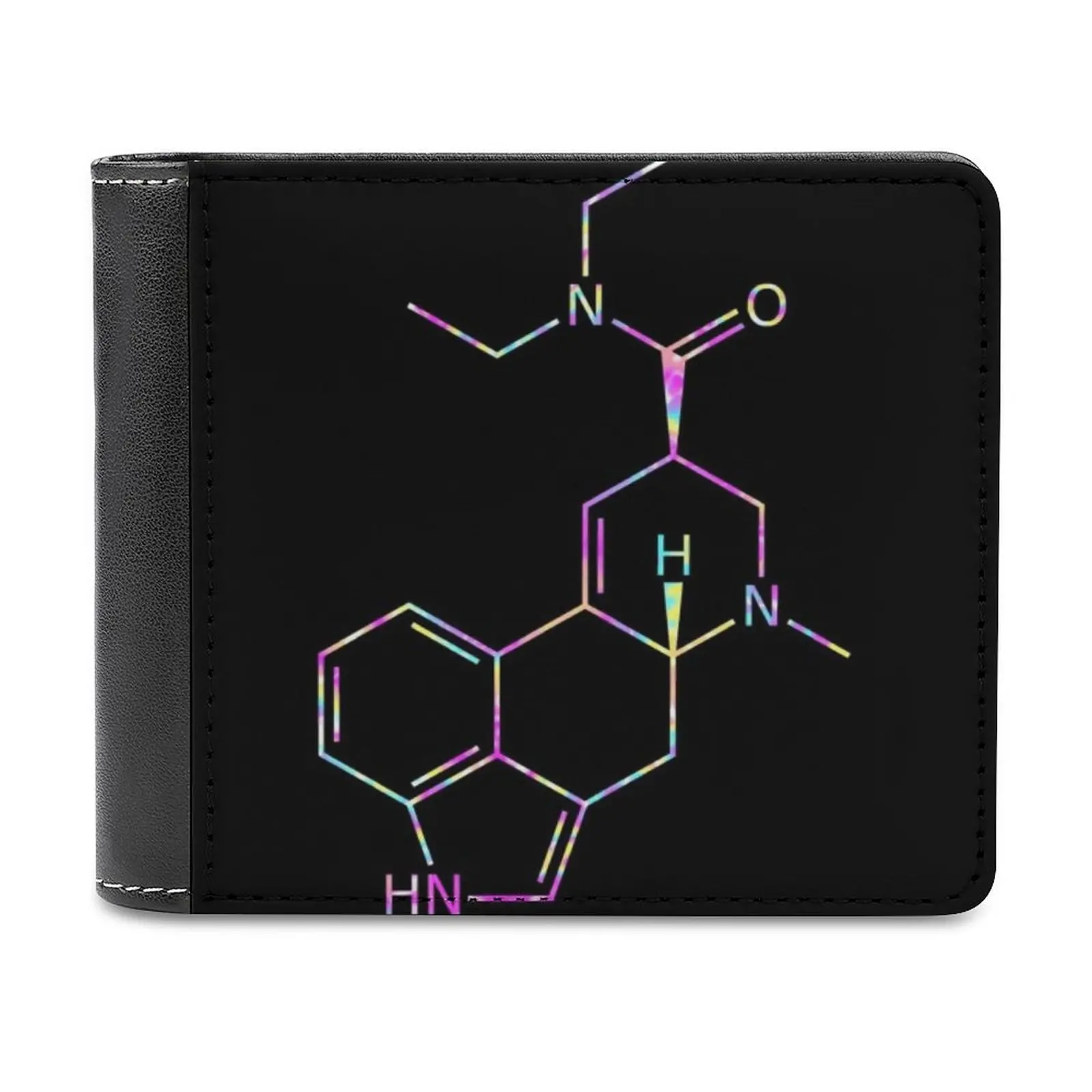 

Lsd Molecule Psychedelic Business Men Wallets Small Money Purses New Design Dollar Price Top Wallet Lsd Lysergic Acid