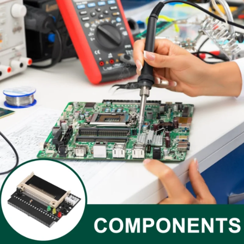 CF to IDE Adapter Black Compact Flash CF to 3.5 Female Converter Card 40 Pin IDE Bootable Adapter