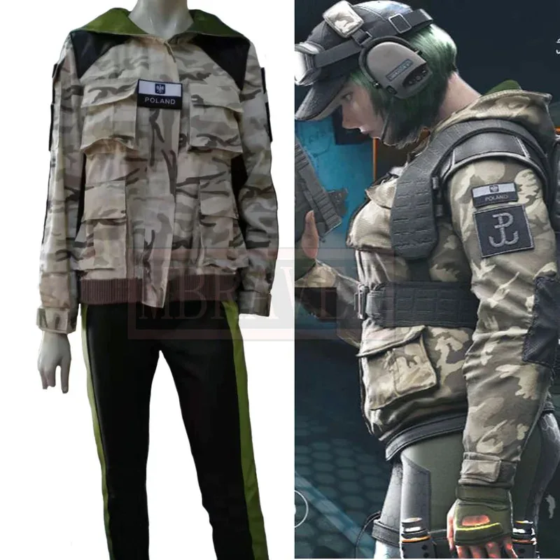 Ela Bosak Elzbieta Bosak Ela Costume Cosplay Halloween Natale Uniforme Su Misura Di Qualsiasi Dimensione-image