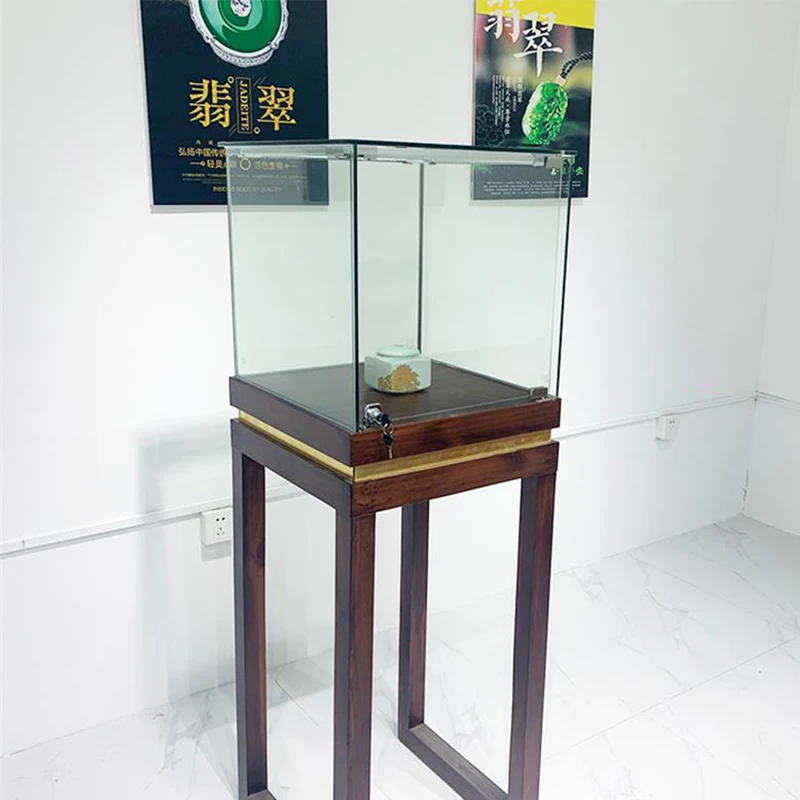 Custom.Custom Holz Museum Vitrine Glas Vitrine Luxus Vitrine