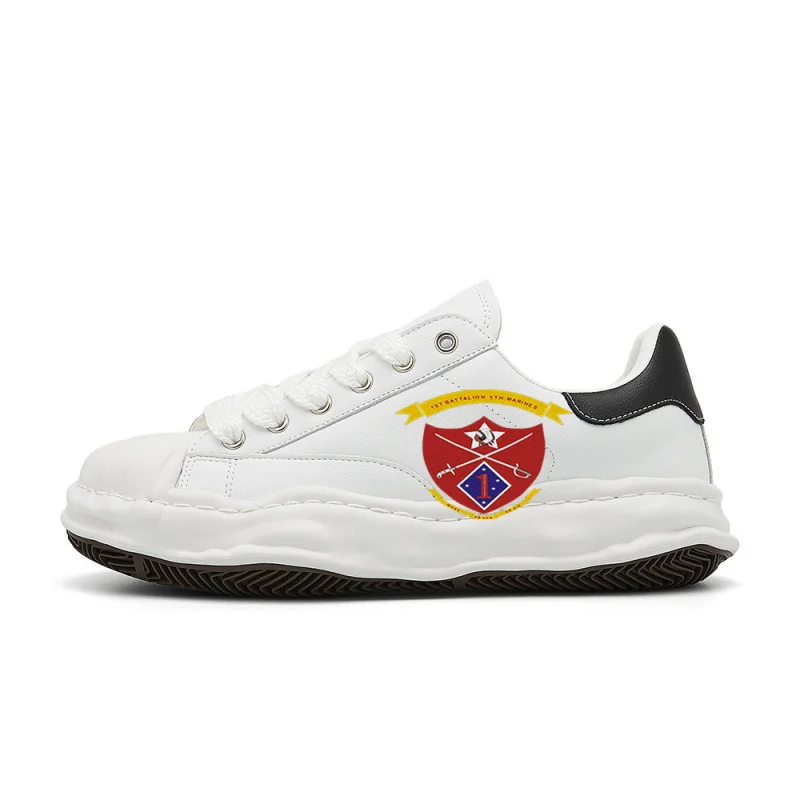 

Винтажные модные уличные кроссовки 1-го морского дивизиона, 1-го батальона, 5-го морского полка, выполненные в стиле ретро, стильные и удобные.