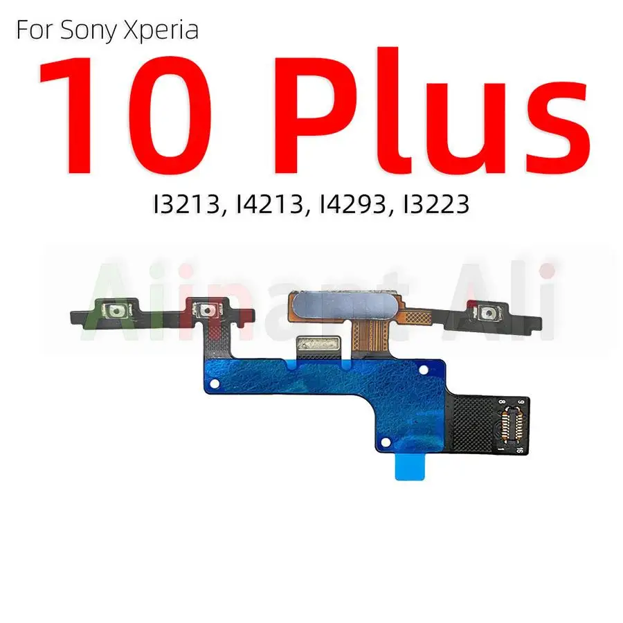 AiinAnt on off Volume Buttons Side Key Power Flex Cable For Sony Xperia X XA XA1 XA2 1 5 10 II III 2 3 Plus Ultra Compact