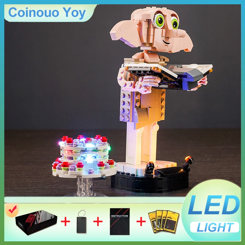 

LIGHT For LEGO 76421 Dobby the House Elf Block DIY Toy (NO Blocks Model,Only LED Light) Light Set Kid Gift