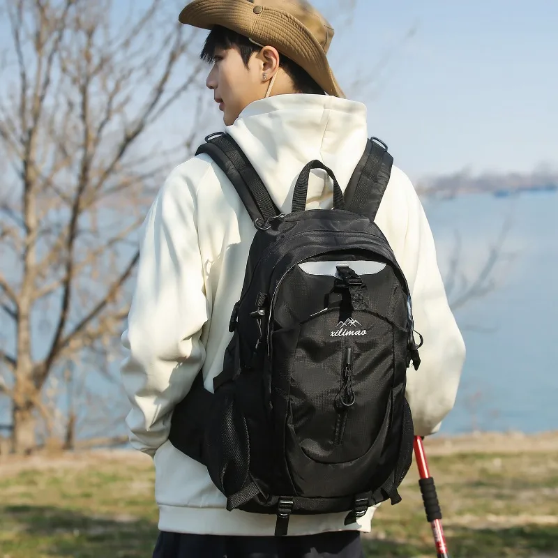 Oxford Solid Color Zipper Fashion Backpacks Hiking Traveling Light Durable Versatile Bags 2026 High Quality Casual School Bags