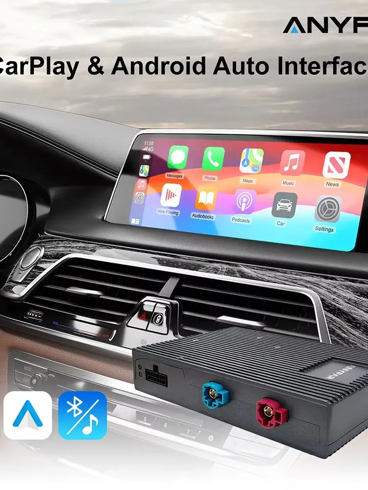 Kabelloses CarPlay Android für EVO MGU ID5 ID6 ID7 System 1 2 3 4 5 6 7 8 Serie X1 X2 X3 X4 X5 X6 X7 IX3 G08 G07 MINI Decoder Box