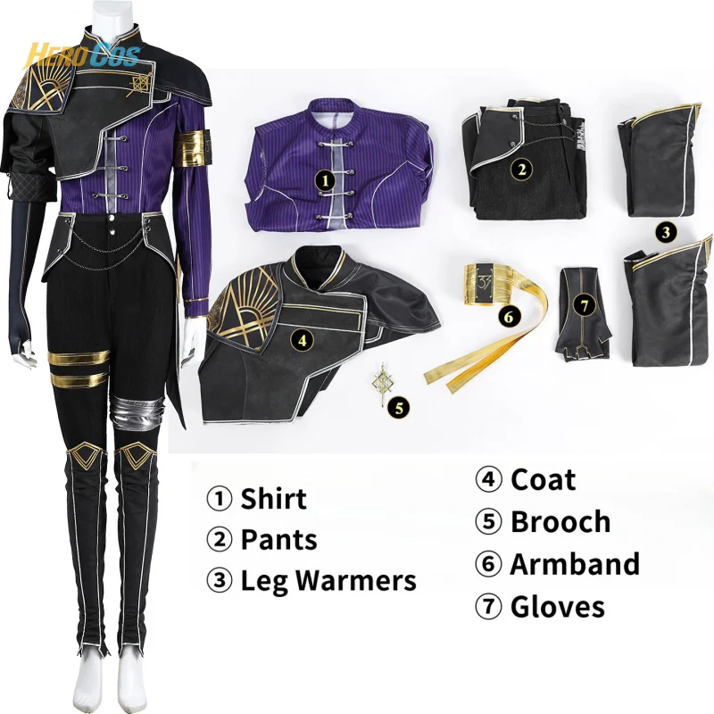 كلير سبكور: إكسبيديشن 33 مايل أزياء تنكرية مجموعة كاملة زي موحد الدعائم اكسسوارات النساء هالوين كرنفال حفلة بطل كوس #5