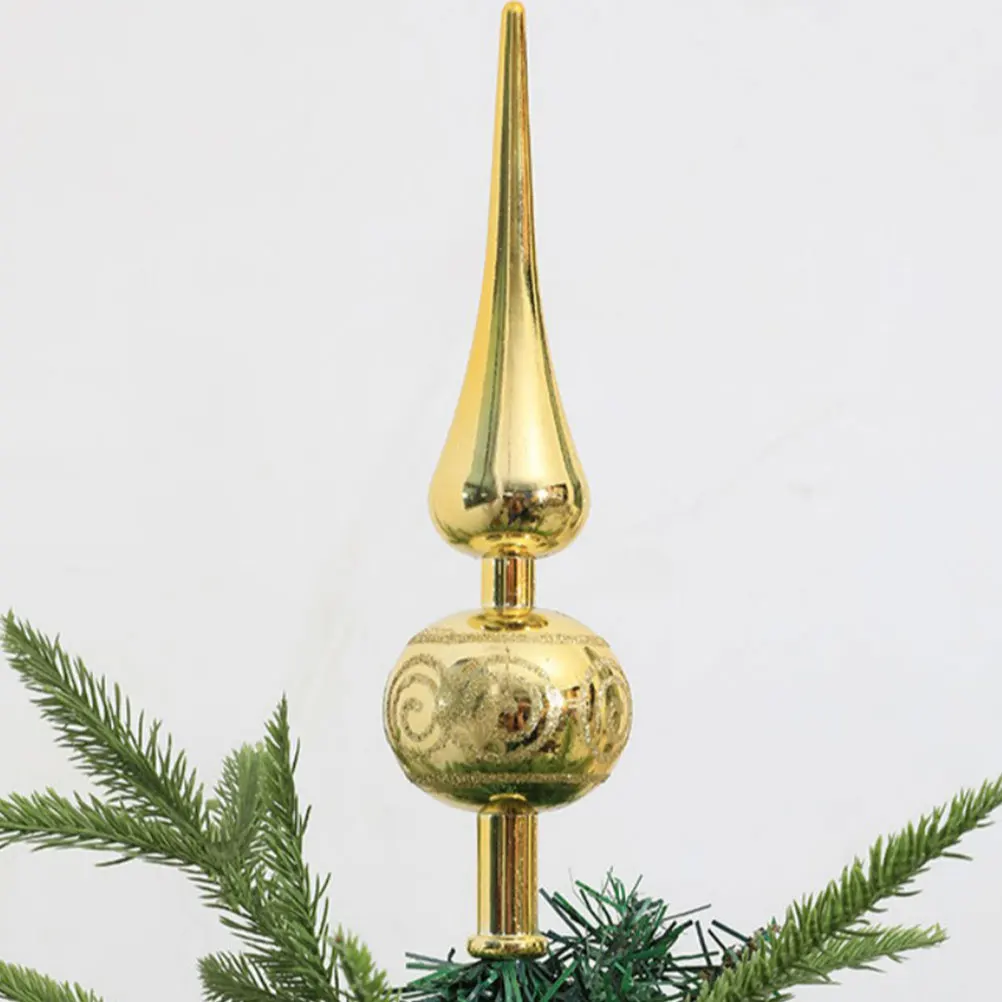 

2pc Xmas Treetop Christmas Tree Topper Xmas Tree Topper Ornament Christmas Tree Decoration For Christmas Festival Party New Year