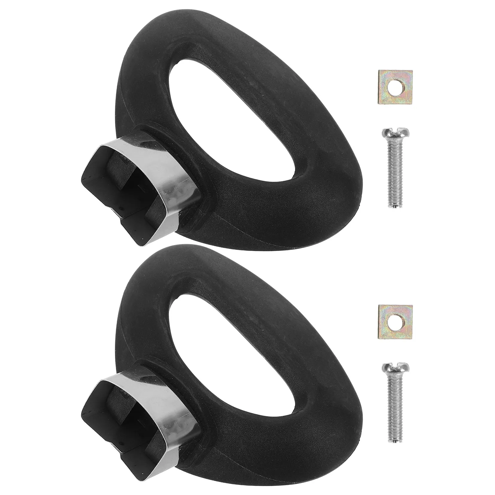 2pcs Heatproof Pot Handle Replacement Side Handle for Sauce Pot Pressure Pan Anti Scalding Cookware Accessory for Home