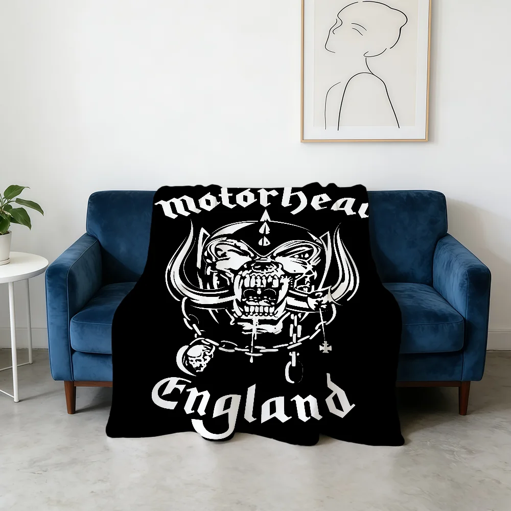 Rock Band M-MOTORHEAD-ES Blanket Flannel Warm Soft Throw Blanket For Room Sofa Childish Birthday Gifts