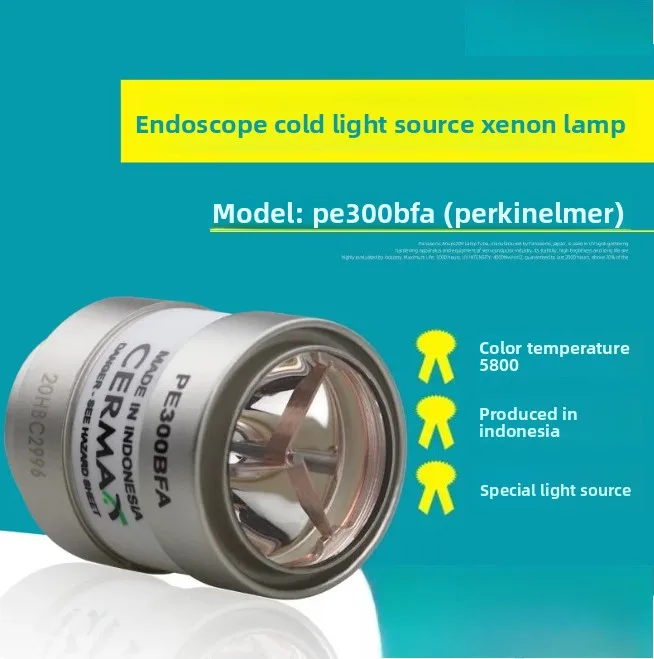 Excelitas Cermax PE175BFA PE300BFA Xenon Arc Lamp, Endoscopy Cold Light Source Replacement Bulb