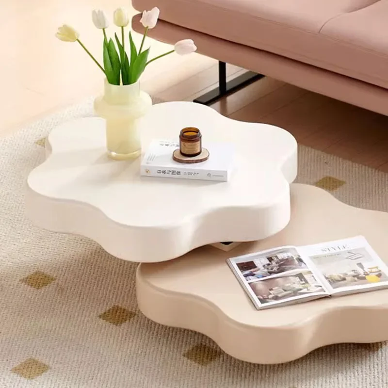 Mechanism Nordic Coffee Tables Storage Organizer Premium White Coffee Tables Modern Design Tavolino Da Salotto Home Furniture