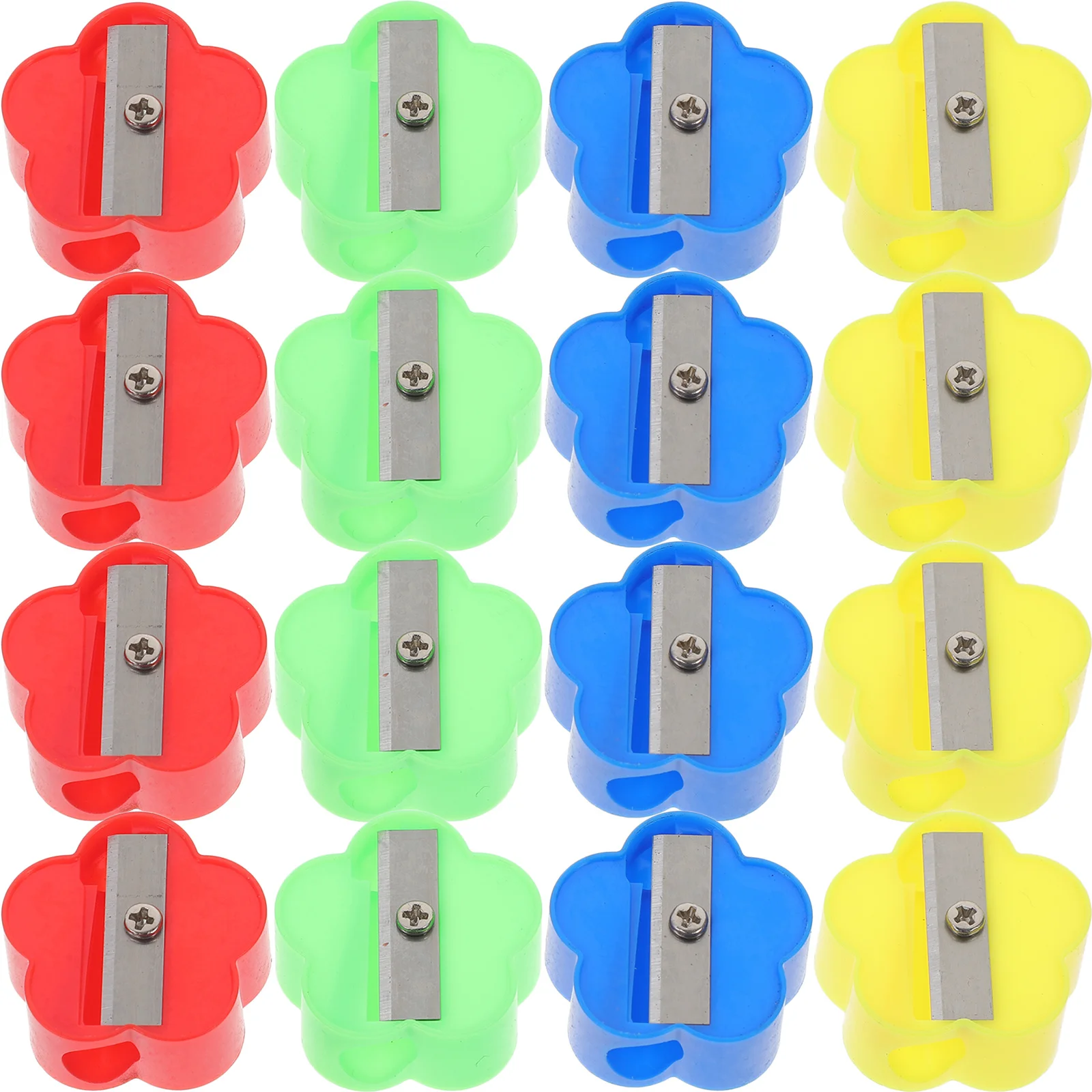 40 Stück tragbare Bleistiftspitzer, manuelle Kinder-Handspitzer für Schule, Künstler, Studenten, große bunte Kinder-Bleistiftspitzer