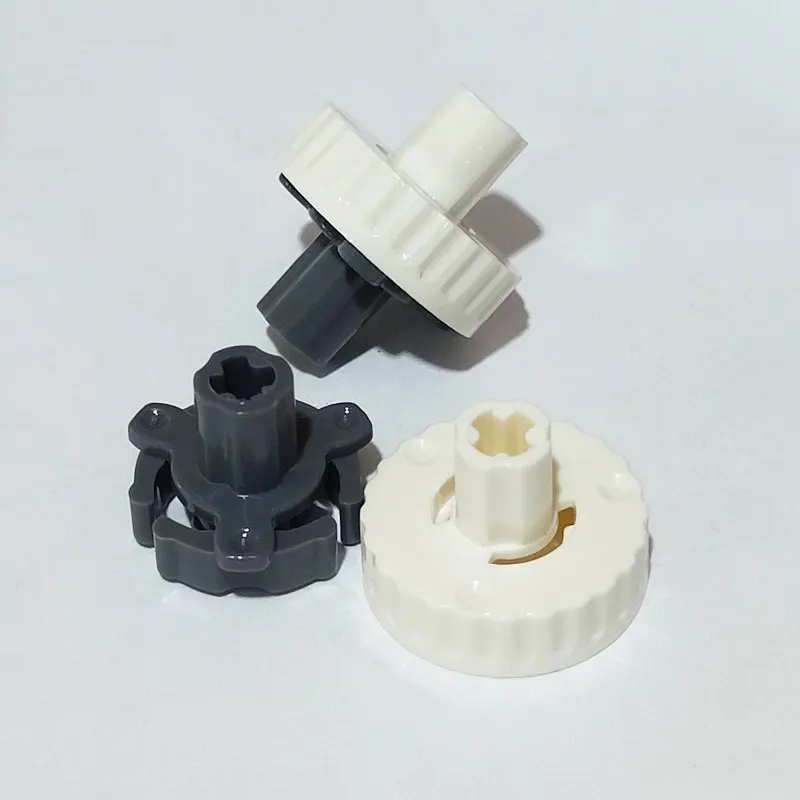 Building Block High-tech Wheel Gear 1pair Clutch Combination MOC Part Compatible with Lego Block  Accessorie 46835 46834