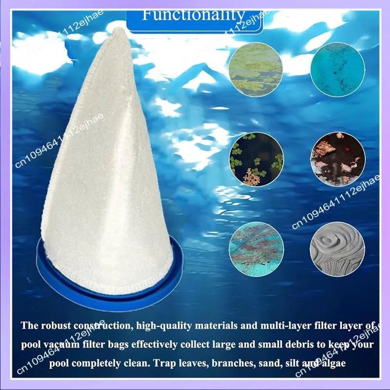 N83R كيس مرشح الرمل والطمي يحل محل مكنسة حمام السباحة المحمولة P30X022SS / PBW022SS/P30X022XF/PBW022XF مرشح حوض السباحة 6 قطعة