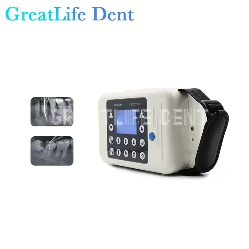 Greatlife-Portátil Dental Digital X-Ray com Sensor, Unidade de raio X para Dentista Máquina, Câmera RVG, Sistema de Imagem, a partir do México