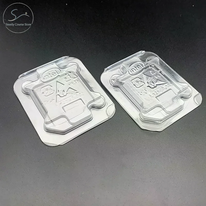 10Pcs CPU Clamshell Tray Box  Case Holder Protection For  754 905 938 939 AM2 AM3 FM1 FM2