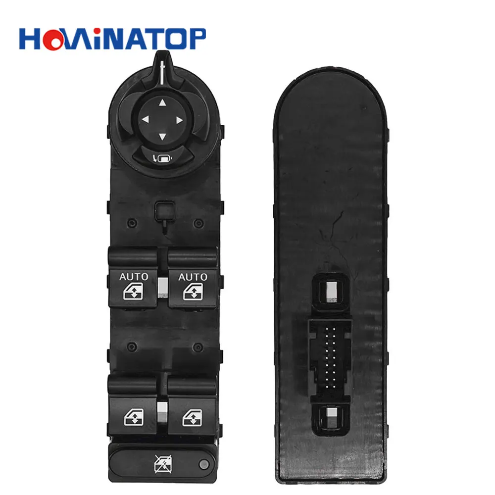 HOWINATOP 735603975 18Pin Master Window Switch With Mirror Folding For Jeep Renegade Compass Dodge Chrysler 2015-2021