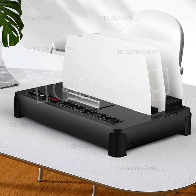 GD-650 Glue Binding Machine Hot Melt Bidding Document Binder File Contract A4 Envelope Hot Melt Adhesive Book Office Wireless Bi