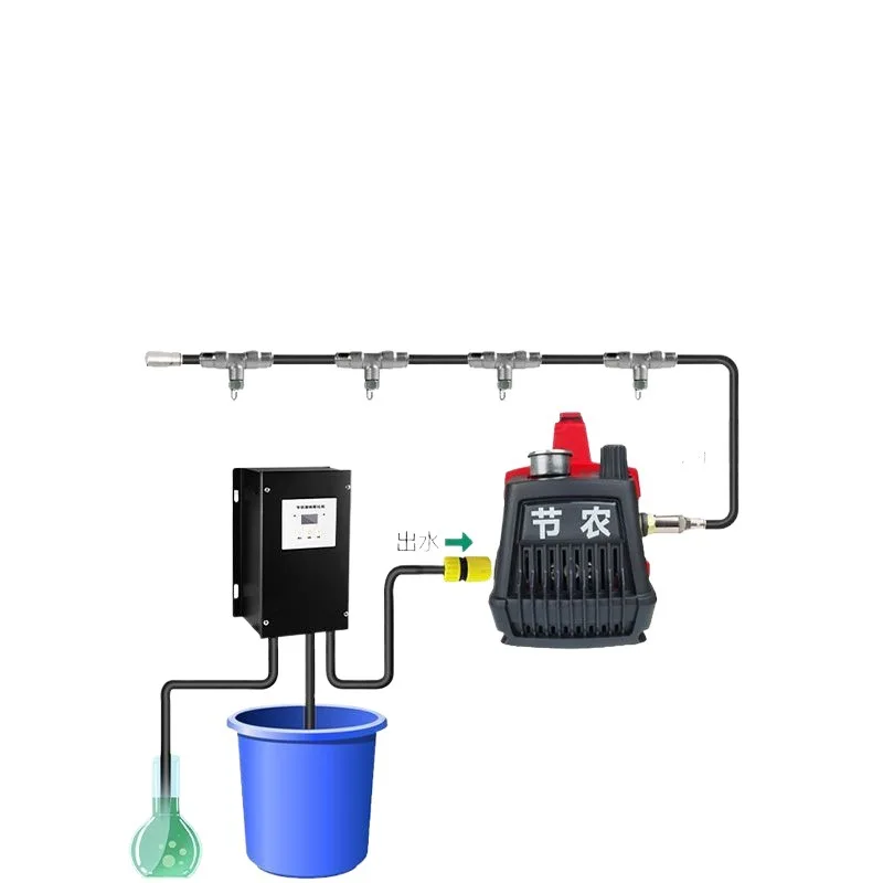 Villa landscape mosquito repellent fog high-pressure spray courtyard cooling intelligent timer system C