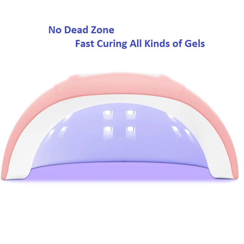 Heißer Verkauf Tragbare Heimgebrauch UV LED Nagel Trocknen Lampe für Aushärtung Gel Nagellack Trockner Professionelle Maniküre Salon Gerät