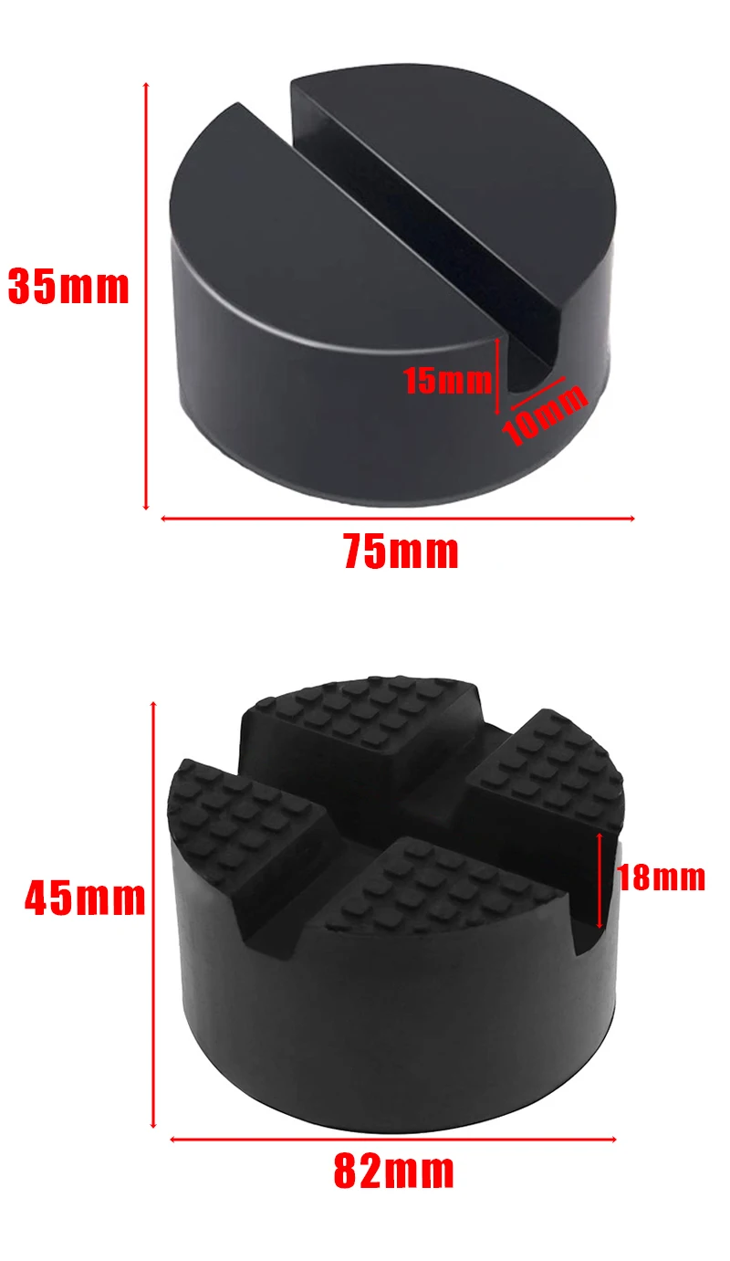 Auto Jack Lift Adapter Unterstützung Pad Gummi Jack Pad Rahmen Schutz Für Pinch Weld Seite Hebe Disk Jacking Disk Pad Werkzeug – Detail 5