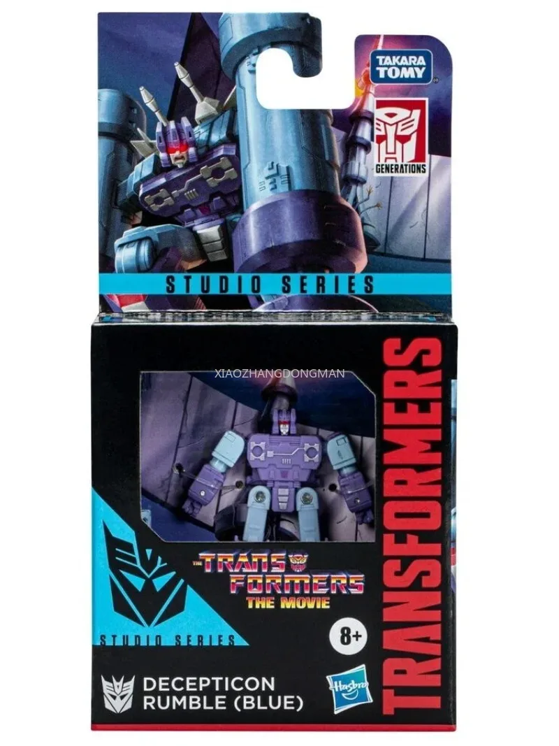 In Stock Takara Tomy Transforming Toys Studio Series Laserbeak Core Rumble Blue Cassette Action Figure Model Robot Hobby Toy