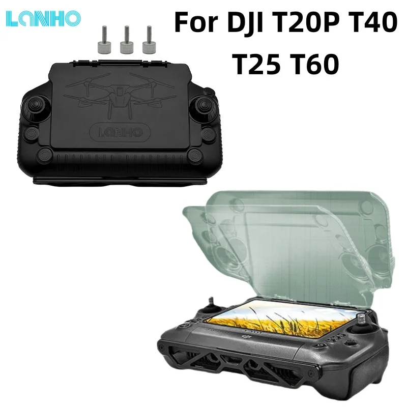 

For DJI T50 Remote Control Protective Cover Guard with Screen Sunshade For DJI T20P T40 T25 T60 Agricultural Drone Accessories
