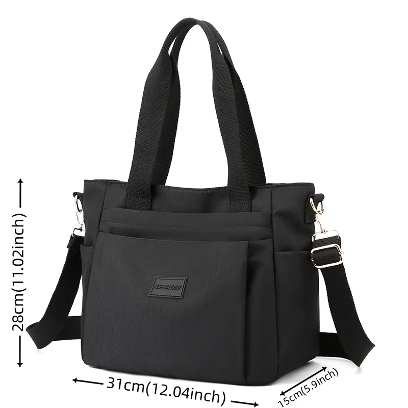 Women's Leisure Shoulder Bags Waterproof Nylon Large-capacity Female Handbag Designer High Quality Ladies Fashion Crossbody Bags