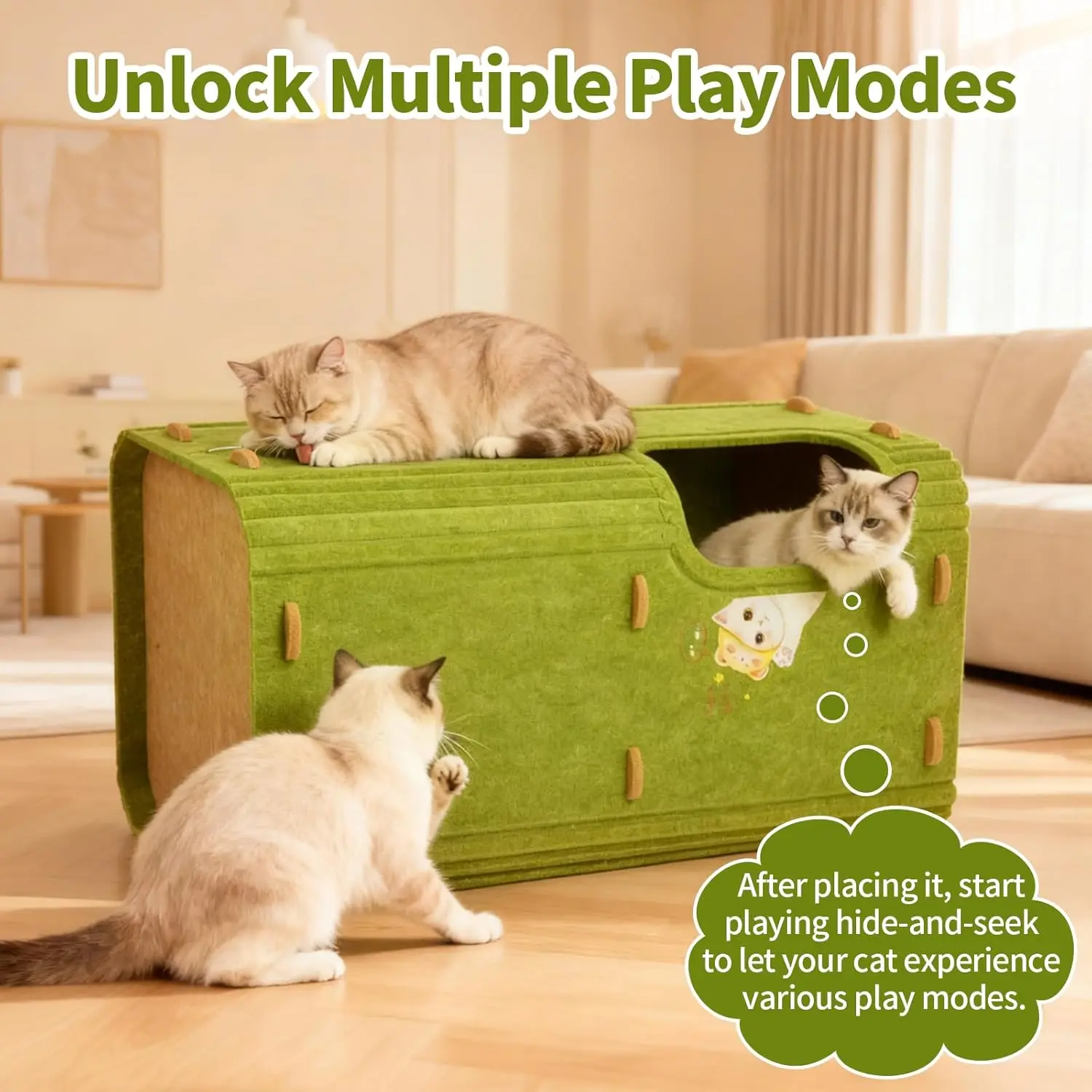 Thumbnail 3 - #26 New Enclosed Cat Cave Beds Arrivals