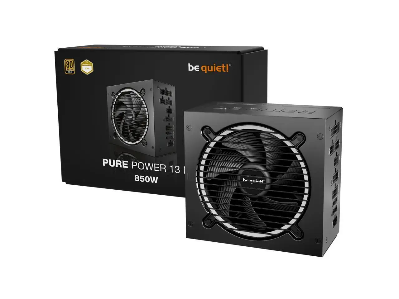 be quiet! Pure Power 13 M 850W ATX 3.1 Power Supply | 80 Plus Gold Efficiency | PCIe 5.1 | Modular | BP027US