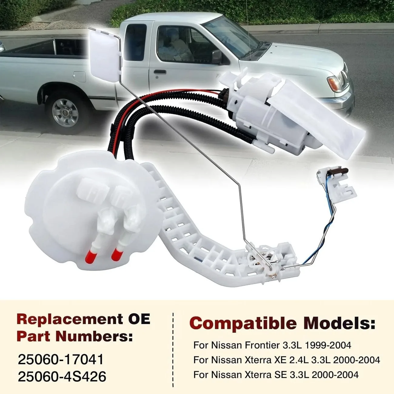 Fuel Pump Level Top Cover Fuel Tank Float 25060-4S426 25060-17041 For Nissan Frontier 1999-2004 Xterra 3.3 2000-2004 Accessories